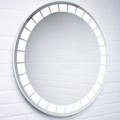 Зеркало Маскат 700х700 с подсветкой Домино (GL7057Z) в Урае - uray.mebel24.online | фото 3