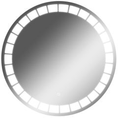 Зеркало Маскат 700х700 с подсветкой Домино (GL7057Z) в Урае - uray.mebel24.online | фото