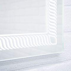 Зеркало Паликир 700х700 с подсветкой Домино (GL7051Z) в Урае - uray.mebel24.online | фото 4