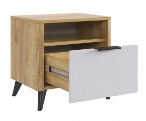 АДАМ Тумба прикроватная (белое дерево) в Урае - uray.mebel24.online | фото