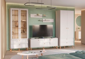 АФИНА Гостиная (модульная) кашемир серый в Урае - uray.mebel24.online | фото 1