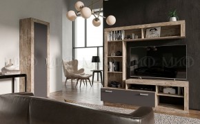 Ангара Центральная секция (Графит/дуб юкон) в Урае - uray.mebel24.online | фото 3