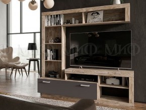 Ангара Центральная секция (Графит/дуб юкон) в Урае - uray.mebel24.online | фото