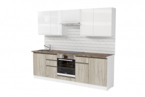 АНТИКА Кухонный гарнитур Базис (2400 мм) в Урае - uray.mebel24.online | фото 4