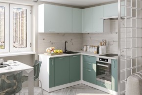 АСАЯ Кухонный гарнитур Мега Прайм 2 (1600*1700 мм) ПМ+СДШ в Урае - uray.mebel24.online | фото