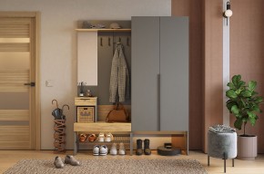 БАСКО Прихожая К1 (графит) в Урае - uray.mebel24.online | фото
