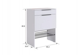 БАСКО Прихожая К8 (графит) в Урае - uray.mebel24.online | фото 7