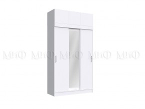 БАСЯ Шкаф с антресолью (белый) в Урае - uray.mebel24.online | фото