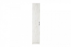 БЕАТРИС Шкаф Соло (дуб крафт белый/антрацит) в Урае - uray.mebel24.online | фото