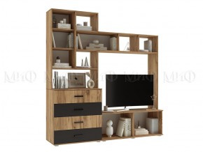 БЕЛЛА Гостиная (модульная) графит в Урае - uray.mebel24.online | фото 4