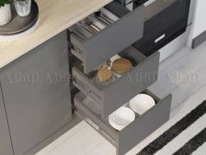 ЧЕЛСИ Кухонный гарнитур 2,0 м (Графит) в Урае - uray.mebel24.online | фото 2