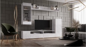ДАЛЛАС Гостиная (модульная) цемент светлый в Урае - uray.mebel24.online | фото