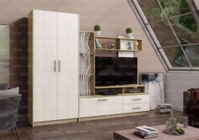 ДАРЬЯ Гостиная (Крафт серый/Крафт белый) модульная в Урае - uray.mebel24.online | фото