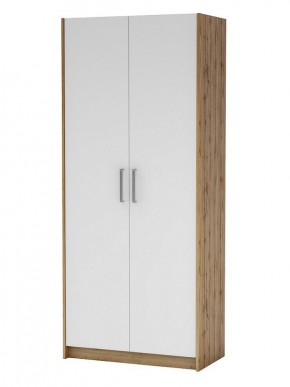 ДАРЬЯ Шкаф (Дуб Вотан/Белый глянец) гостиная в Урае - uray.mebel24.online | фото