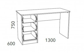 Детская Фанк Письменный стол НМ 011.47-01 М2 в Урае - uray.mebel24.online | фото 3