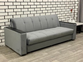 Диван Аккордеон 1280*2000 ППУ подлокотник ПРЯМОЙ накладки МДФ в Урае - uray.mebel24.online | фото 1
