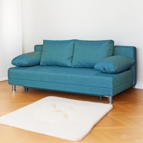 Диван-кровать Комфорт без подлокотников (4 подушки) BALTIC AZURE в Урае - uray.mebel24.online | фото