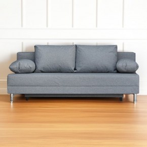 Диван-кровать Комфорт без подлокотников (4 подушки) BALTIC GREY в Урае - uray.mebel24.online | фото