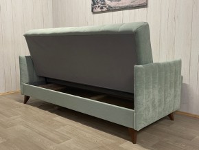 Диван Престиж-3 (НПБ) велюр Sensey mist green в Урае - uray.mebel24.online | фото 4