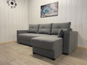 Диван угловой Комфорт-3 (НПБ+МДФ) велюр Galaxy Lite 26 в Урае - uray.mebel24.online | фото 2