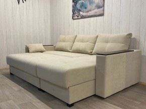 Диван угловой Комфорт-3 (НПБ+МДФ) велюр Luma 01 в Урае - uray.mebel24.online | фото 4