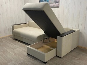 Диван угловой Комфорт-3 (НПБ+МДФ) велюр Luma 01 в Урае - uray.mebel24.online | фото 8