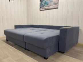 Диван угловой Комфорт-3 (НПБ+МДФ) велюр Monaco 13 в Урае - uray.mebel24.online | фото 4