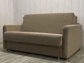Диван Уют Аккордеон БД 1200 с подлокотниками (НПБ) велюр Veluta Lux 08 в Урае - uray.mebel24.online | фото 1