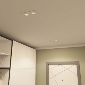 DK2122-WH Встраиваемый светильник, IP 20, 50 Вт, GU10, белый, алюминий в Урае - uray.mebel24.online | фото 6