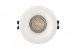 DK3024-WH Встраиваемый светильник, IP 20, 10 Вт, GU5.3, LED, белый, пластик в Урае - uray.mebel24.online | фото 1