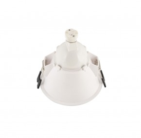 DK3026-WB Встраиваемый светильник, IP 20, 10 Вт, GU5.3, LED, белый/черный, пластик в Урае - uray.mebel24.online | фото 4