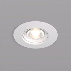 DK3028-WH Встраиваемый светильник, IP 20, 10 Вт, GU5.3, LED, белый, пластик в Урае - uray.mebel24.online | фото 1