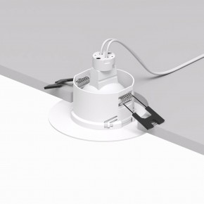 DK3028-WH Встраиваемый светильник, IP 20, 10 Вт, GU5.3, LED, белый, пластик в Урае - uray.mebel24.online | фото 3