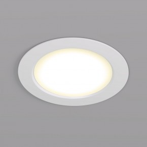 DK3048-WH Встраиваемый светильник, IP 20, 7Вт, LED, белый, пластик в Урае - uray.mebel24.online | фото 1