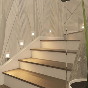 DK3050-WH Светильник встраиваемый в стену, IP 20, LED 3000, 1 Вт, белый, пластик в Урае - uray.mebel24.online | фото 9