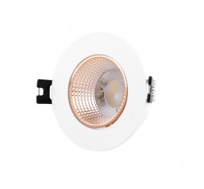 DK3061-WBR Встраиваемый светильник, IP 20, 10 Вт, GU5.3, LED, белый/бронзовый, пластик в Урае - uray.mebel24.online | фото 1