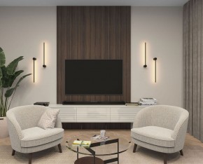 DK5010-BK Бра 600 мм, 3000К, IP20, 5 Вт, черный, алюминий в Урае - uray.mebel24.online | фото 4