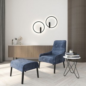 DK5035-BK Бра ROUND со светодиодом, IP20, 24W, 3000/4000/6500K, черный, алюминий в Урае - uray.mebel24.online | фото 8
