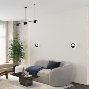 DK5060-BK Бра ORBIT, IP20, 3000К, LED, 10 Вт, черный матовый, алюминий в Урае - uray.mebel24.online | фото 6