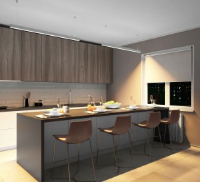 DK9123-WH Линейный светильник 30W 1250mm 3000K, белый в Урае - uray.mebel24.online | фото 4