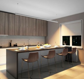 DK9253-WH Линейный светильник 62W 2500mm 3000K, белый в Урае - uray.mebel24.online | фото 4