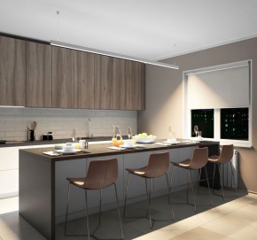 DK9254-WH Линейный светильник 62W 2500mm 4000K, белый в Урае - uray.mebel24.online | фото 4