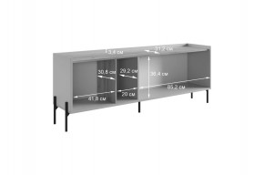 ДОМИНИКА Гостиная (модульная) кашемир/дуб крафт золотой в Урае - uray.mebel24.online | фото 3
