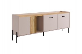 ДОМИНИКА Гостиная (модульная) кашемир/дуб крафт золотой в Урае - uray.mebel24.online | фото 8