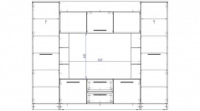 ДУБЛИН Гостиная в Урае - uray.mebel24.online | фото 2