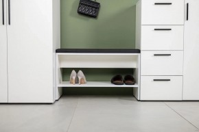 ЭЙР прихожая (модульная) Белый Шагрень в Урае - uray.mebel24.online | фото 23