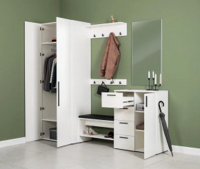 ЭЙР прихожая (модульная) Белый Шагрень в Урае - uray.mebel24.online | фото 27