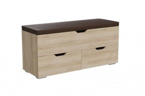 ФЛИНТ Диван (дуб ривьера/коричневый) в Урае - uray.mebel24.online | фото 1