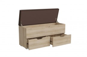ФЛИНТ Диван (дуб ривьера/коричневый) в Урае - uray.mebel24.online | фото 2