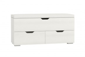 ФЛИНТ Диван (рамух белый/белый) в Урае - uray.mebel24.online | фото 1